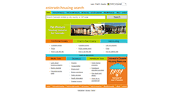 Desktop Screenshot of coloradohousingsearch.org